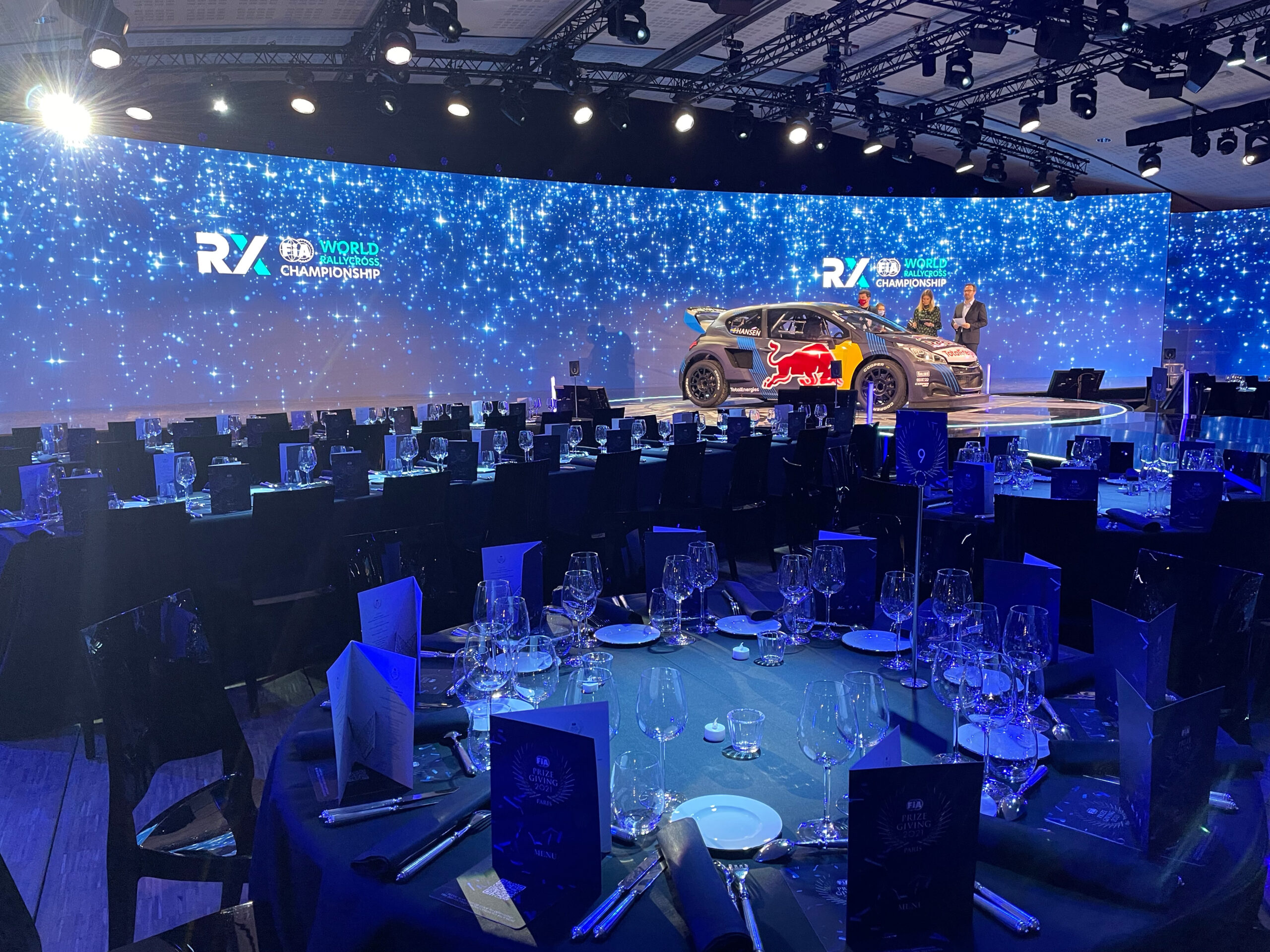 FIA Prize Giving Carrousel du Louvre 2021