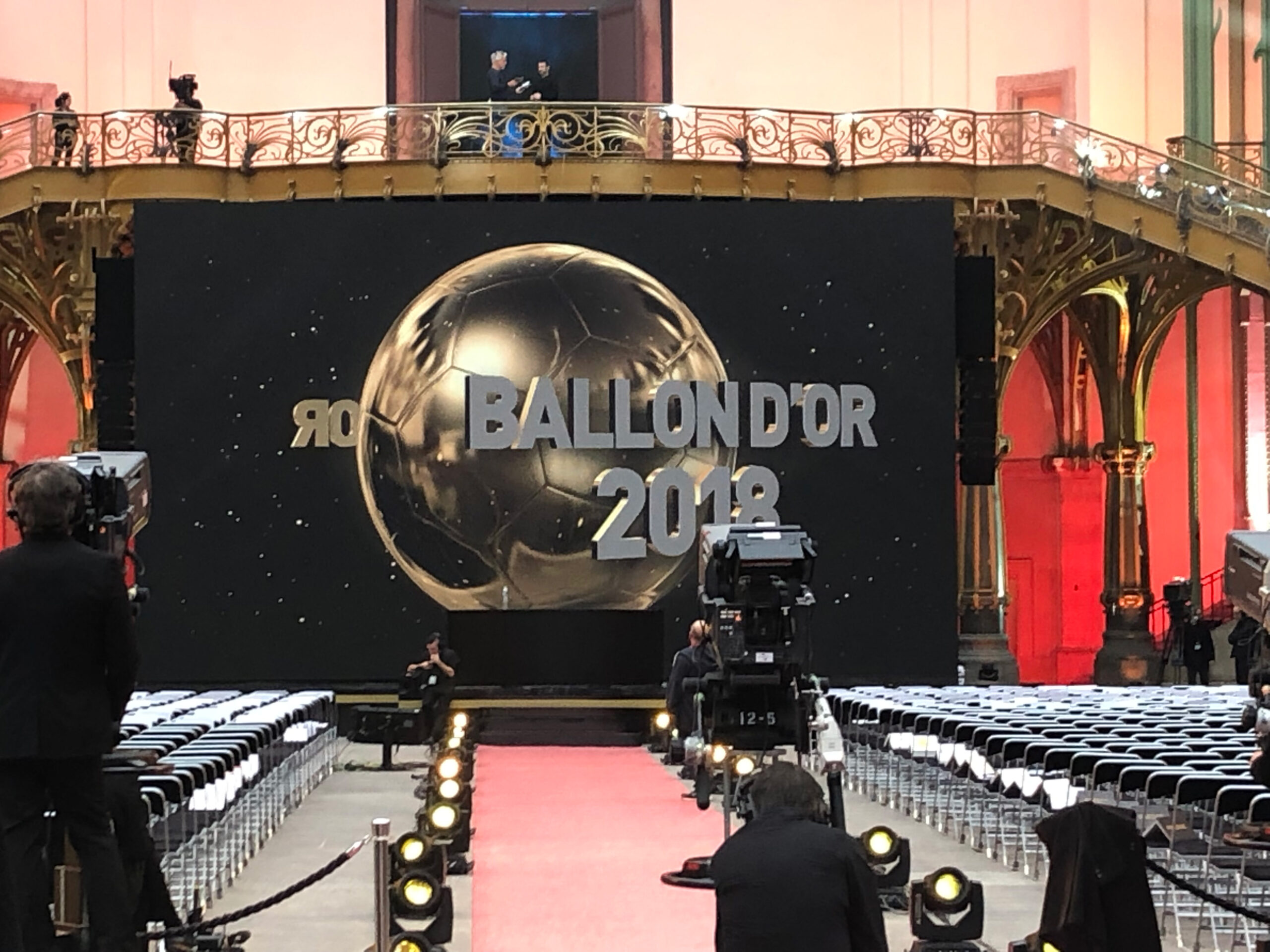 Cérémonie Ballon d'Or - Grand Palais - 2018